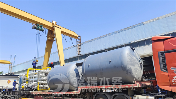 祝賀！廣西能源企業(yè)2*150T/H脫鹽水處理設(shè)備，五大車發(fā)貨！