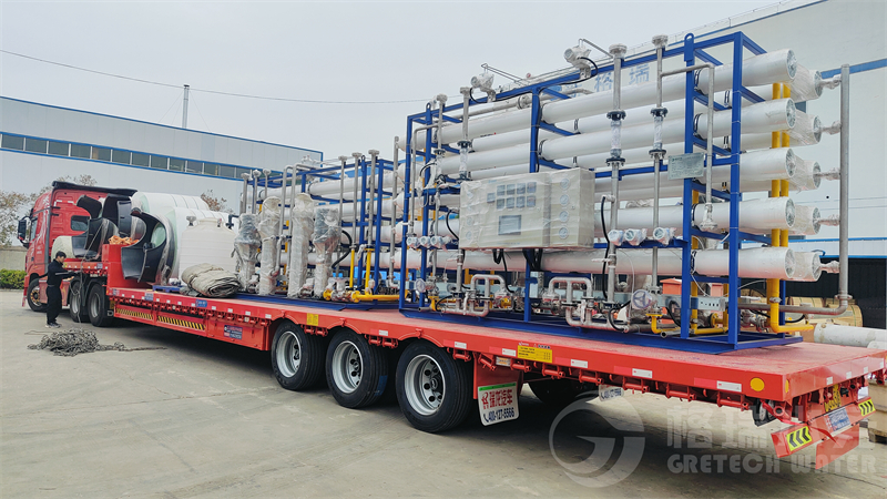 喜訊，又發(fā)貨啦！發(fā)貨廣東某鋼鐵企業(yè)2*10t/h除鹽水設(shè)備